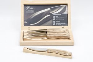 coltelli da bistecca confezione ulivo