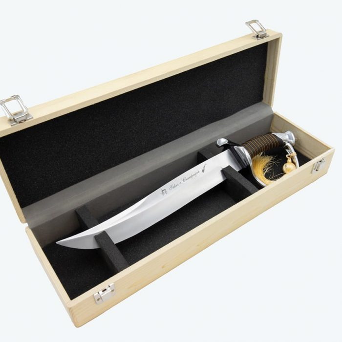 Sciabola per Champagne (Grigia/Nera)